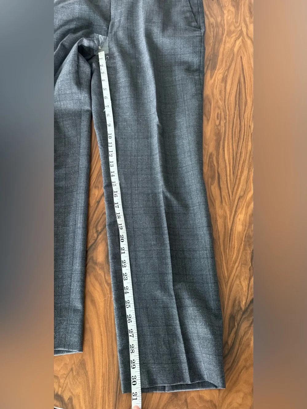 Todd Snyder Mayfair Fit 3 Piece Wool Plaid Suit Gray 42R Made in USA